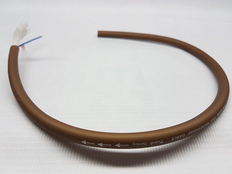 Quantum Microphone Cable Golden brown Quantum / Milec Electronics